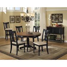 Hillsdale Embassy Dining Table Granite Kitchen Table Round Dining Room Sets Dining Room Sets