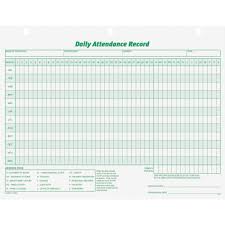 Extensive printable mileage log example. Ocean Stationery And Office Supplies Office Supplies Envelopes Forms Forms Certificates Personnel Forms Tops Daily Employee Attendance Record Form 50 Sheet S 11 X