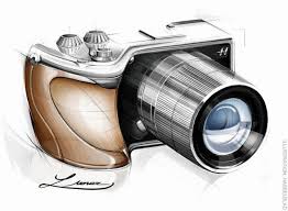 Hasselblad Lunar Mirrorless Camera Wordlesstech Camera Sketches Industrial Design Sketch Design Sketch