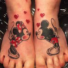 Also, they aren't usually placed on sensitive body areas. True Love By F1n1x On Deviantart Mickey Mouse Tattoos Mickey Tattoo Mickey And Minnie Tattoos