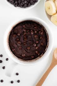 Chocolate Mug Cake Vegan Gluten Free Recipe In 2020 Mug Cake Banana Mug Cake Chocolate Mug Cakes