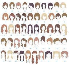 Cute hairstyles anime image source : Which One Is Your Hairstyle Imgur Anime Hair How To Draw Hair Manga Hair