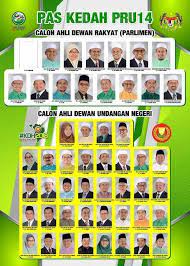 Senarai calon yang bertanding dalam pru 14 tahun 2018. Calon Pas Kedah Pru 14 Up Perhubungan Pas Kedah Facebook