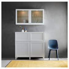 Ikea besta is a whole storage collection in various configurations that must be secured to the wall. Besta Aufbewkomb Turen Schubladen Weiss Hanviken Stubbarp Klarglas Weiss 120x42x240 Cm In Den Warenkorb Ikea Osterreich