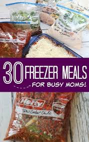30 Freezer Meal Ideas For Busy Moms Http Www Passionforsavings Com 2015 01 30 Freezer Meal Ideas Busy Mo Avec Images Repas Congeles Nourriture Trucs Et Astuces Cuisine