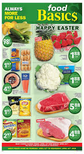 Food basics weekly flyer february 8 to 14, 2018 is currently available. Food Basics Flyer Easter Deals 23 Apr 2019