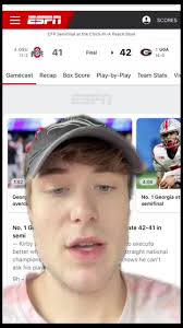 #stitch with @sponhour #greenscreen #cfp #collegefootball #ohiostate #osu  #georgia #godawgs #marvinharrisonjr #targeting