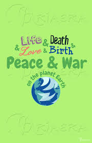 Peace And War On The Planet Earth Steven Universe Inspired Etsy Steven Universe Typographic Poster Peace