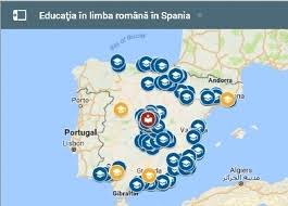 Harta turistica si rutiera din spania. Radio Romania International