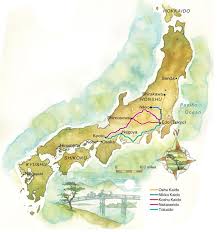 'map of japan 1862' poster by mollyfare. The Way Of The Shogun Travel Smithsonian Magazine