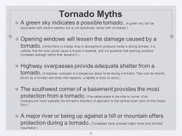 The safest place in a house during a tornado is in a basement or cellar. 1 Tornado Introduction To Lesson 37 Warning Signs Ppt Download
