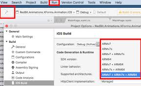 Xamarin Can T Run Ios App On Iphone Simulator No Support For 386 Architecture Stack Overflow