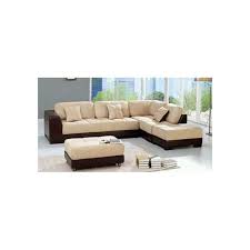 Us $265.99 21d 20h 17m. Pawa Fu Brown Leather And Cream Fabric 5 Seater L Shape Sofa Delivery To Lagos Only Jumia Nigeria