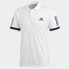 Black And White Polo Shirt Mens Adidas Men S 3 Stripes Tennis Club Polo Shirt Climacool White Black Ce1415 Adidas Shirtstops Tennis Clothes Adidas Men Polo Shirt