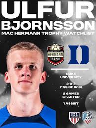 🔥 Part 2 of the 2025 MAC Hermann Trophy Watch List is HERE 👀⚽️ Rounding  out the 29 standouts in the hunt for college soccer's most prestigious  honor: Ransford Gyan (Clemson) Angel