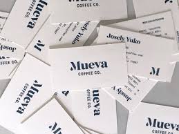 We can print them in house and you also have the ability to print them on your own. Mueva Business Cards By Levi Huddleston On Dribbble