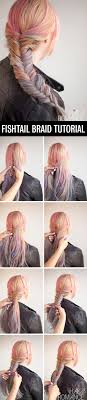 This step is optional but first, curl your hair with a 1 curling iron if you want a curly ponytail before starting this tutorial. Hairstyle Tutorial How To Do A Fishtail Braid Hair Romance
