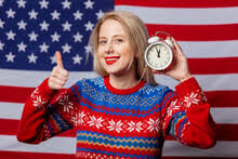 *alarm plays 3 x then repeats 30 seconds later. Usa Flag Clock Face Kostenloses Stock Bild Public Domain Pictures