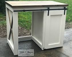 Diy file cabinet desk made with furniture legs for the home depot gift challenge. Coffee Bar Cabinet Etsy