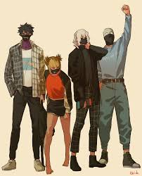 Maybe you would like to learn more about one of these? Keiid On Twitter The League Of Villains But They Re Wearing My Favourite Outfits
