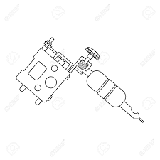 Cartoon tattoo gun drawing on cartoon gun drawings. Tattoo Machine Linear Drawing Thin Line Illustration Tattoo Gun Contour Symbol Vector Isolated Outline Drawing Royalty Free Cliparts Vectors And Stock Illustration Image 74633845