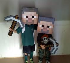 In addition, you can also use minecraft food cards to be part of decorations or stickers that you can use to play guessing for example. Printable Minecraft Steve Head Allfreepapercrafts Com