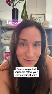Replying to @Jennifer Campbell Do you know that your hormones affect your  joint pain? Estrogen is protective. As your hormones fluctuate your tissues  change, this means sometimes you are more likely ...