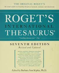 A dictionary of synonyms and antonyms and 5000 words most often mispronounced. Roget S International Thesaurus 7th Edition Kipfer Barbara Ann Amazon De Bucher