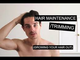 The straightforward and convenient design of this wahl clipper allows even the most novice of barbers to achieve a clean cut. Maintaining Trimming Men S Hair While Growing It Out Men S Long Hair Youtube Long Hair Styles Men Mens Hairstyles Long Hair Trim