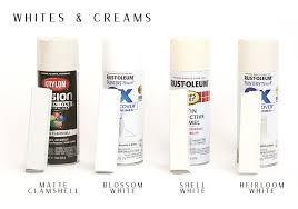 Rustoleum off white spray paint. Tried True Spray Paint Colors Juniper Home