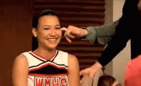 Brittana Glee Gif Brittana Glee Discover Share Gifs Glee Cast Glee Santana And Brittany Glee