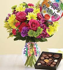 Below are several of flower shop network's favorite happy birthday arrangements featuring a variety of flowers in a plethora of colors. It S Your Day Bouquet Happy Birthday With Charlotte Nc Florist