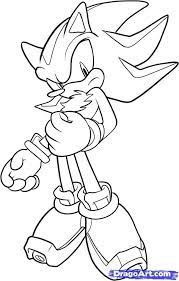 Coloring pages outstanding sonic and shadow coloring pages. Shadow The Hedgehog Coloring Page Coloring Home