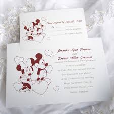 Invitation Disney Wedding Invitations Mickey And Minnie Wedding Disney Wedding