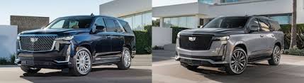 Edmunds has 40 new cadillac escalade esvs for sale near you, including a 2021 escalade esv premium luxury suv and a 2021 escalade esv sport platinum suv. 2021 Cadillac Escalade Luxury Vs Escalade Sport Model Comparison In Frisco Tx