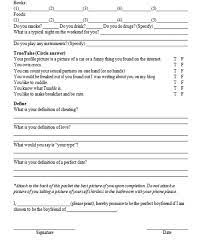 Not sure how to write your online dating profile? Boys Night Out Funny Application Form Funny Jokes