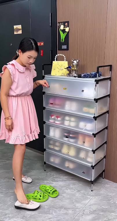 Kệ Giày Dép INOX 5 Tầng ,Giá Để Giày Dép Chống Bụi Để Đồ Đa Năng Có Nắp Đạy #dogiadungtienich #hot #xuhuong #thinhhanhtiktok #lenxuhuong #hottrend #thinhhanh #thinhhanhxuhuong #xuhuongtiktok