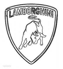 Lamborghini Logo Coloring Pages Lamborghini Logo Cars Coloring Pages Lamborghini