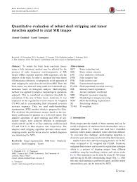 5 timur was a famous architect. Pdf Quantitative Evaluation Of Robust Skull Stripping And Tumor Detection Applied To Axial Mr Images