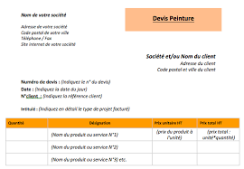 Dans ce devis peinture en ligne, la peinture en phase aqueuse est une peinture à l'eau, bien moins toxique qu'une peinture en phase solvant. Comment Faire Un Devis Peinture Et Exemple De Devis Peinture