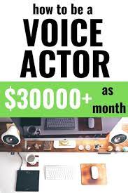 This Post Shares Exactly How To Be A Voice Actor Or Voice Artist If You Are Looking For An Exciting And Legiti Work From Home Jobs Working From Home The Voice