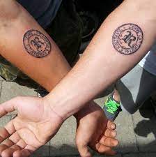 An anchor tattoo usually represents strength, stability, relationships, and strong bonds. 175 Best Brother Tattoos 2021 Matching Symbols Memorial Quotes Designs For Sisters