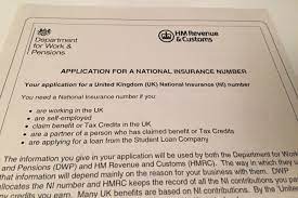 Your parents or guardians are getting child benefit for you. How To Get The National Insurance Number To Work In The Uk