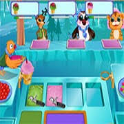 لعبة محل باربي لبيع الايس كريم العاب فلاش واي