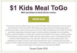 Choose from over 50 combinations of your favorite dishes paired with all the soup or salad breadsticks you want from $8.99. 1 Kids Meals At Olive Garden Are Back And Yes It Works With Curbside Pickup Great Way To Save On Dinner Out