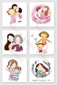 warm mother and daughter design png images psd free download pikbest design daughter graphic design