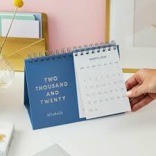 Personalised Smart 2021 Desk Calendar Desk Calendars Printable Calendar Template Desk Calendar Design