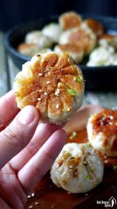 Tasty Moist Pork Wrapped With Half Soft Half Crispy Dough Shanghai Pan Fried Pork Buns Traditionally Served As Breakfast Make A Gre Pork Buns Food Recipes