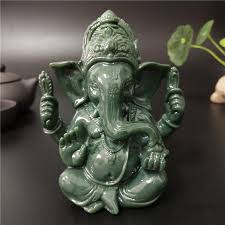 Domestic freight will be discounted by 35%! Man Made Stone Lord Ganesha Statue India Buddha Elephant God Ganesh Sculptures Home Office Garden Decoration Buddha Statues Statues Sculptures Aliexpress