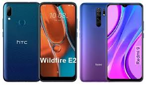 Htc Wildfire E2 Vs Xiaomi Redmi 9 Comparison In 2020 Htc Xiaomi Colorful Backgrounds